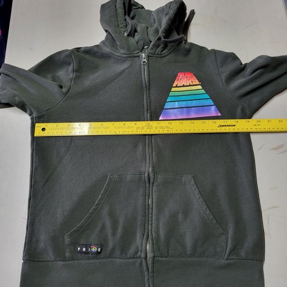 Disney Store Star Wars PRIDE Collection Ladies Medium Millennium Falcon Hoodie - Picture 14 of 16